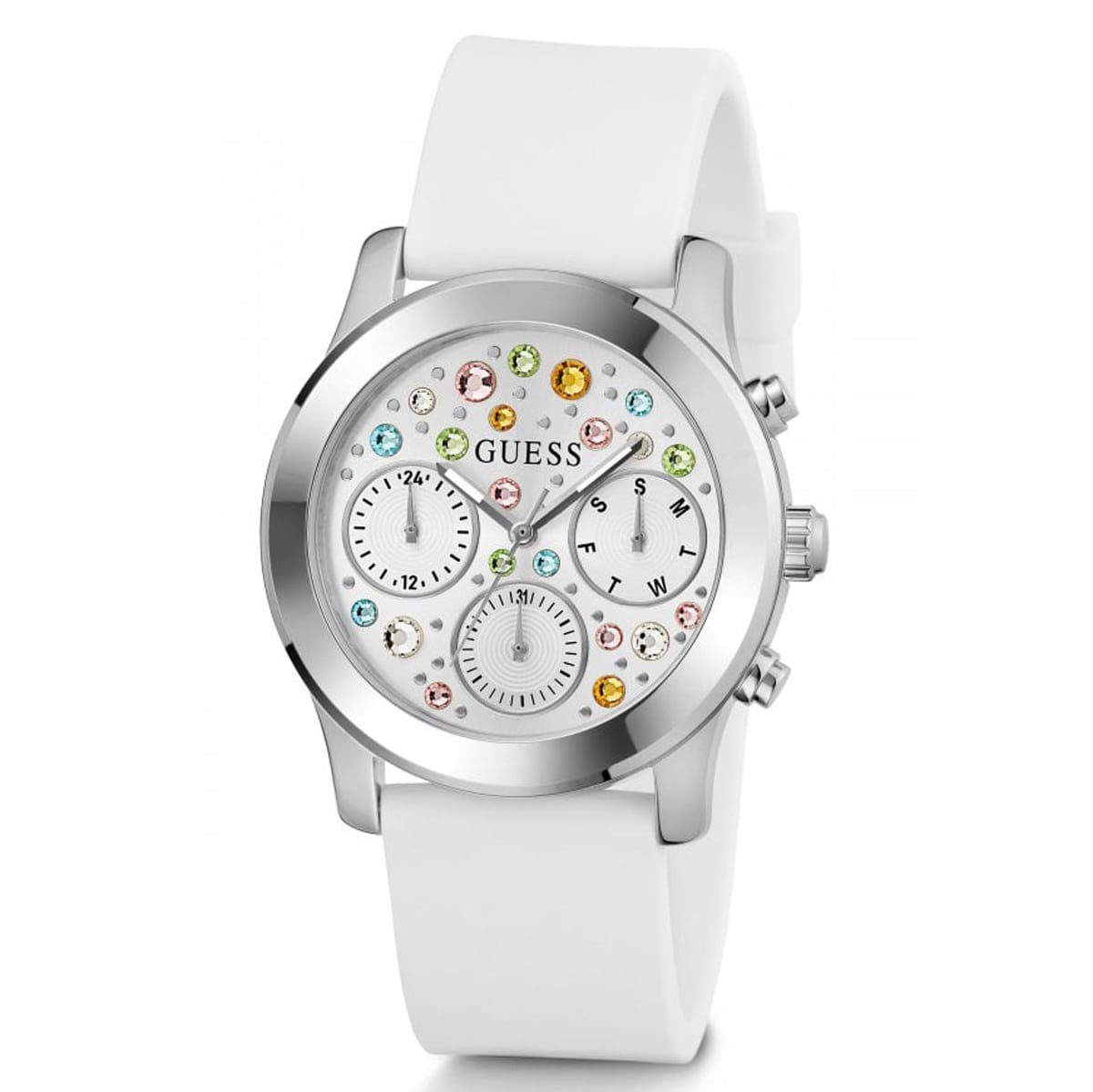 MONTRE GUESS FANTASIA FEMME M.FONCTION SILICONE